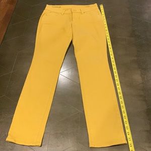 Tan denim jeans - Size 4P w/ 38” L.